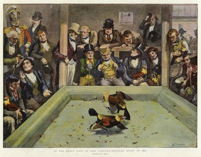 In the Early Days of Our Century, Popular Sport in 1800 by William Small